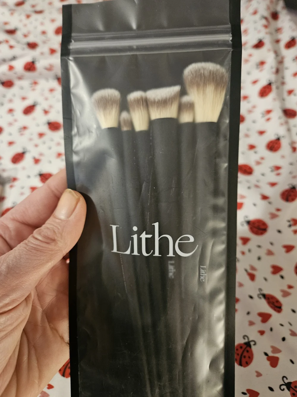 REL Beauty Essentials Makeup Brush Set — Black & Gold